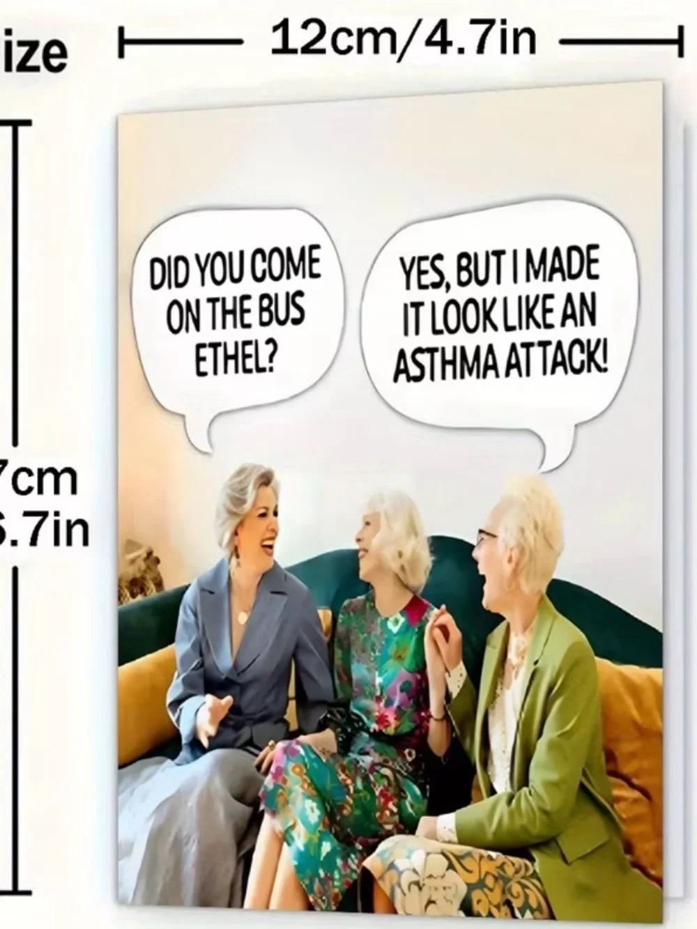 Funny Greeting Birthday Card